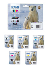 Cartuchos de tinta genuínos Epson 26 e 26XL (lote urso polar) - ENTREGA GRATUITA NO REINO UNIDO! comprar usado  Enviando para Brazil