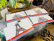 Placemats set french for sale  PADSTOW