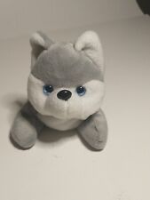 Imperial Toy Corporation Cachorro Husky Siberiano Olhos Azuis Brancos e Cinza ~ 8" Polegadas ~ comprar usado  Enviando para Brazil