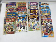 Lote de 18 revistas de cómics serie Archie Betty's Diary-4 Betty and Me-14 segunda mano  Embacar hacia Mexico