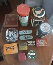 tobacco tin job lot for sale  TAUNTON