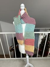 rainbow knit scarf for sale  Morristown