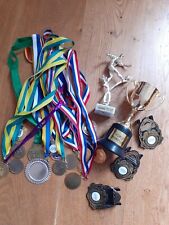 Medallas y trofeos - deportes escolares para niños fiesta deporte segunda mano  Embacar hacia Argentina