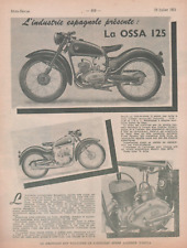 Motorcyle ossa 125 for sale  Shipping to Ireland
