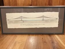 Framed brooklyn bridge for sale  Layton