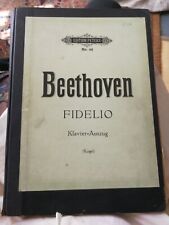 Beethoven fidelio notenbuch gebraucht kaufen  Königstein