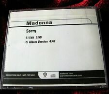Madonna Sorry editar Álbum Lp Confessions Dance Black & White Us Promo Cd Single comprar usado  Enviando para Brazil