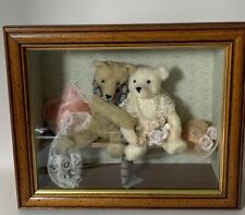Teddy bear diorama for sale  COLCHESTER
