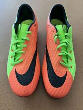 Botines de fútbol Nike para hombre raros Hypervenom Phelon III FG 852556 308 verde naranja segunda mano  Embacar hacia Argentina