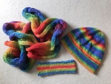 Stirnband regenbogen handarbei gebraucht kaufen  Regensburg