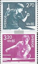 Suecia 1326-1327 nuevo 1985 Mesa de ping pong-WM segunda mano  Embacar hacia Argentina