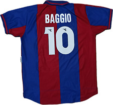 Maglia home Bologna Roberto Baggio vintage Granarolo DIADORA 10 1997/199 usato  Roma