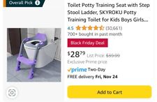 Potty training seat for sale  Clayton