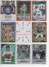 NEW Minnesota Twins U-PICK Serial #'d JERSEY AUTO Rookies BUXTON MAUER BERRIOS for sale  Shipping to South Africa