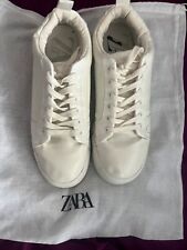 Zara white wedge for sale  KIDDERMINSTER