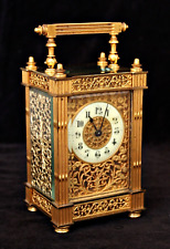 antique brass clocks for sale  ALLOA