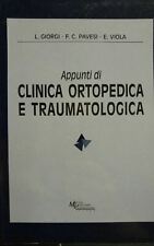 Appunti clinica ortopedica usato  Mondragone