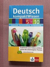 Kompaktwissen deutsch grammati gebraucht kaufen  Rosbach v. d. Höhe