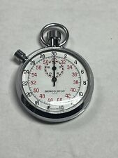 Vintage Berco-Stop Wind-Up Stopwatch - Swiss Made - Works Perfectly See Video for sale  Shipping to South Africa