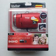 Filmadora Vivitar DVR 949HD Vermelha 21.1 MP Full HD Anti-Shake 2.7" Tela Sensível Ao Toque Nova comprar usado  Enviando para Brazil