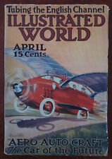 Usado, Maquillaje de efectos especiales de película Flying Car Chunnel raro 1917 revista pictórica segunda mano  Embacar hacia Argentina