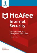 Mcafee internet security gebraucht kaufen  LÖ-Haagen,-Hauingen,-Brombach