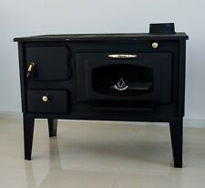 Wood Burning Cooking Stove Oven with glass PROMETEY 7 kW cast iron top NAR TYPE for sale  Shipping to Ireland