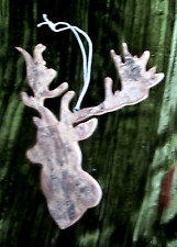 Wooden hanging reindeer for sale  BRIDGNORTH