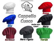 Cappello cuoco chef usato  Caserta