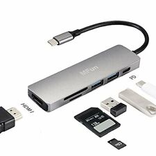 🔥🔥Adaptador MFun USB C Hub a HDMI 6 en 1 con puerto USB 3.0 y más🔥🔥 segunda mano  Embacar hacia Mexico