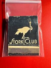 Matchbook stork club for sale  Keene