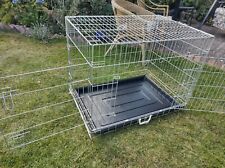 Used, Foldable Dog Cage Puppy Training Crate Pet Carrier - XS S Medium Large XL XXL for sale  RIPLEY