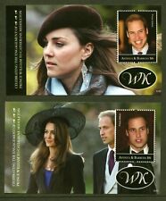 Antigua Sc# 3128-9, Kate & William Royal Engagement Set/2, VF/XF MNH, SCV: $9.00 segunda mano  Embacar hacia Argentina