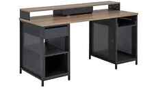 oak drawers desk effect for sale  DUNSTABLE
