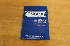 1978 yamaha xs500 for sale  LEICESTER