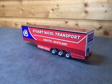 Corgi model trucks 1:50 scale CODE 3 STUART NICOL CURTAINSIDE TRAILER for sale  BONNYBRIDGE