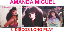 AMANDA MIGUEL ""3 DISCOS LONG PLAY LP"" LP usado segunda mano  Embacar hacia Argentina