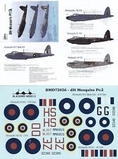 BLACKBIRD MODELS DECALS 1/72 Mosquito NF.XV/30 B.XVI/IV Special 85 618 Sqn (RAF) for sale  SUDBURY