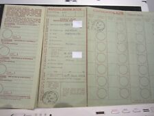 Historic document 1953 for sale  CHICHESTER