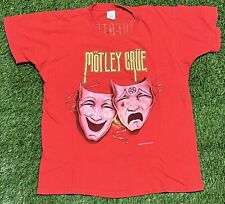 Camiseta Masculina Vintage 1985 Motley Crue Theatre of Pain World Tour P Dupla Face comprar usado  Enviando para Brazil