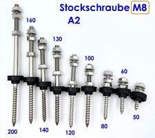 Stockschrauben edelstahl solar gebraucht kaufen  Sprockhövel