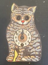 Vintage cat clock for sale  Pittsburgh