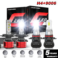 Faróis de LED Hi/Lo Beam + lâmpadas de neblina 4X para Toyota Hilux 2004-2019 6000K comprar usado  Enviando para Brazil