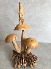 Mouse wooden mushroom for sale  OAKHAM