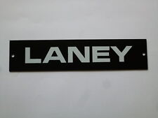 Emblema logotipo placa plana LANEY AOR Pro tubo 200mm x 45mm anos 80/90 original do fabricante comprar usado  Enviando para Brazil