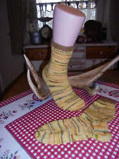 Socken strümpfe gelb gebraucht kaufen  Stephansposching