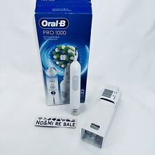 Cepillo de dientes eléctrico recargable Oral-B Pro 1000, con sensor de presión - blanco segunda mano  Embacar hacia Argentina