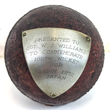 Commemorative cricket ball for sale  EXETER