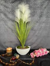 Używany, sztuczne kwiaty trawa pampasowa, piękna, jak żywa, wysoka 75cm na sprzedaż  PL