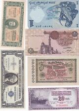 KAPPYSCOINS  W8096     ESTATE CURRENCY COLLECTION  25  OLD WORLD WIDE BANK NOTES for sale  Norwood